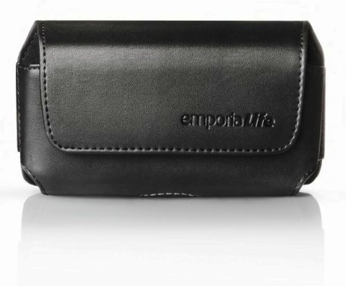 Emporia LTH-V100-DHS Handytasche (horizontal, G&uuml;rtelclip) schwarz Preisvergleich