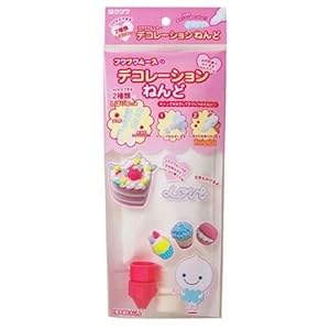 Fuwa Fuwa mousse clay whipped cream Japan decoden white