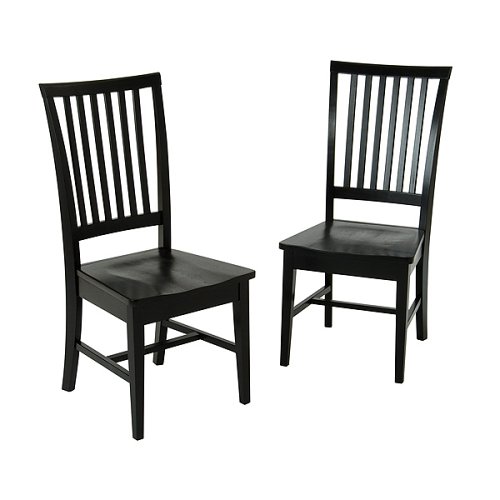 Childrens Toyshop  Kitchen & Housewares : American Simplicity Oslo Side Chair 2-pk. - Black