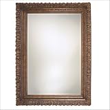 Uttermost 11621 Leaf Motif Grand Gold Wall Mirror
