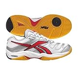 Men's Reebok Supreme Indoor Racquetball Shoe - White/Silver/Red/Black