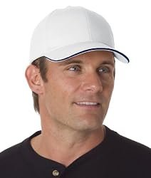 Bayside Constructed Brush Twill Sandwich Cap
