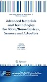 Advanced materials and technologies for micro/nano-devices, sensors and actuators