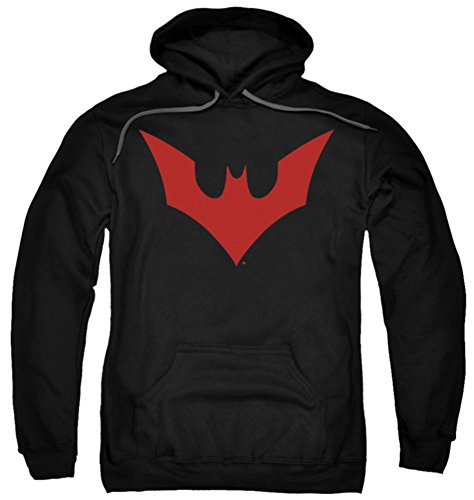 Hoodie: Batman Beyond - Beyond Bat Logo Pullover Hoodie Size XL