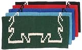 Tough-1 Black Hawk Double Weave Saddle Blanket