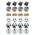 Star Wars Original Design - 24 Edible Wafer Paper Fairy/Cup Cake Toppers