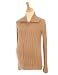 Lilo Maternity Ribbed Zip up Sweater
