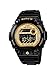 Casio Women's BLX100-1C Baby-G Shock Resistant Glide Black and Yellow Multi-Function Watch