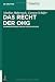 Produkt-Bild: Das Recht der OHG: Kommentierung der &sect;&sect;105 bis 160 HGB (de Gruyter Kommentar)