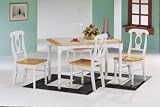 5 Piece Dining Set By Coaster Furniture