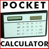 Credit Card Size POCKET CALCULATOR (Solar Powered)