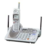 Remanufactured Panasonic KX-TG5480S 5.8 GHz 2-Line Digital Cordless Phone with Answering System (Silver)