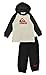 Quiksilver Little Boys' Black Thermal Hoody with Fleece Pants