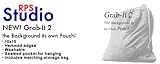 NEW 10x20 RPS Studio Grab-It 2 Washable Background with Pouch - White