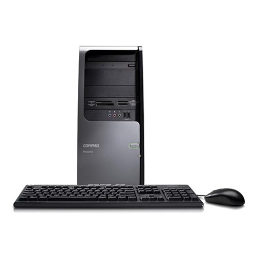 Compaq Presario SR5450F Desktop PC (2.0 GHz Intel Pentium Dual Core E2180 Processor, 2 GB RAM, 500 GB Hard Drive, DVD Drive, Vista Premium)