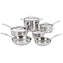 Cuisinart Chef's Classic Stainless 10-Piece Cookware Set