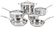 Cuisinart Chef's Classic Stainless-Steel 10-Piece Cookware Set