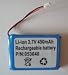 Battery for iDect X2, 3,7V, Li-Ion