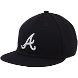 New Era Atlanta Braves Youth Navy Blue Authentic 59FIFTY Fitted Hat (6 3/4)