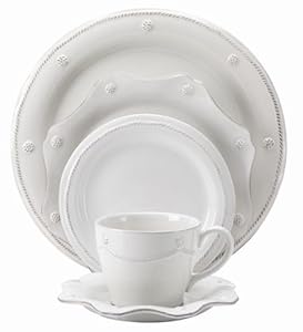 Juliska Berry & Thread Whitewash 5 Piece Place Setting
