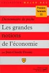 Dictionn. poche grandes notions econ