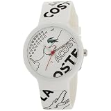 Lacoste Mens 2010524 Goa Black Croc White Sili