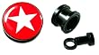 UV Star Logo Plugs 00g - Sold As A Pair