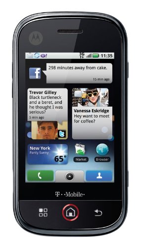 Motorola CLIQ Android Phone, Titanium (T-Mobile)