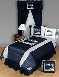 SEATTLE SEAHAWKS TWIN COMFORTER Bedding New NFL Boys Football