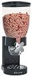 Zevro Single Dry Food Dispenser, Black/Chrome
