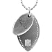 Team Titanium Denver Broncos Steel Two Piece Dog Tag