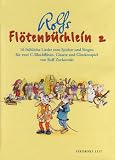 Produkt-Bild: Fl&ouml;tenb&uuml;chlein. 16 fr&ouml;hliche Lieder f&uuml;r 2 C-Blockfl&ouml;ten, Gitarre und Glockenspiel: Fl&ouml;tenb&uuml;chlein, Bd.2: 16 fr&ouml;hliche Lieder zum Spielen und Singen ... und Grifftabellen f&uuml;r Blockfl&ouml;te und Gitarre