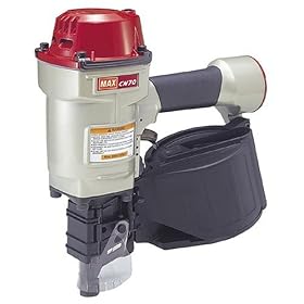 Max CN70 1-3/4-Inch to 2-3/4-Inch Coil Framing Nailer