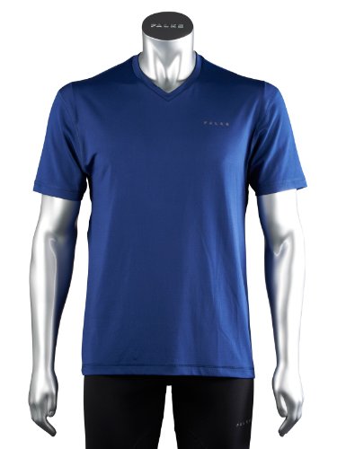 FALKE Herren Running-Shirt Shortsleeved, nightblue, S