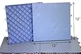 Slick Tiles Dryland Hockey Flooring 20 12" By 12" Tiles Blue