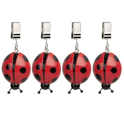 Boston Warehouse Ladybug Lane Tablecloth Weights - Set of 4