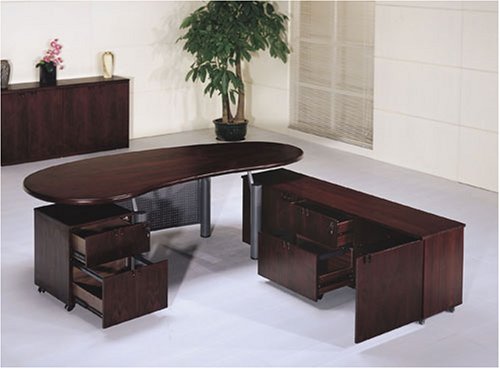 Executive Home / Office Walnut Desk Furniture