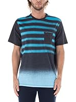 Nike Hurley Camiseta Manga Corta Raglan Destroy Crew (Turquesa / Antracita)