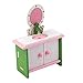 Wooden Dolls House Furniture Set Dollhouse Miniatures Bathroom Set Kids Gift