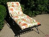 Chaise Lounge Patio Cushions - Retro Design