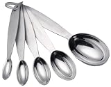 Browne & Company Ovale 5 Piece Oval Measuring Spoon Set