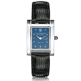 Texas Christian University Women's Swiss Watch - Blue Quad Watch with Leather