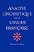 Analyse linguistique de la langue française
