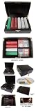 #1 Best Poker Chip Set (Mahogany) - 500 Chips