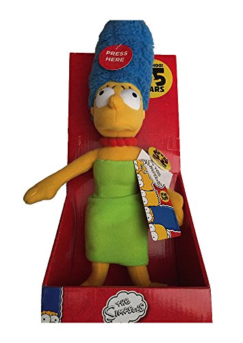 The Simpsons 25th Anniversary 14'' Marge Simpson Collectible Plush with Sound