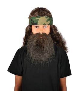 My Costume Wigs Duck Dynasty Child Phil Discount Set