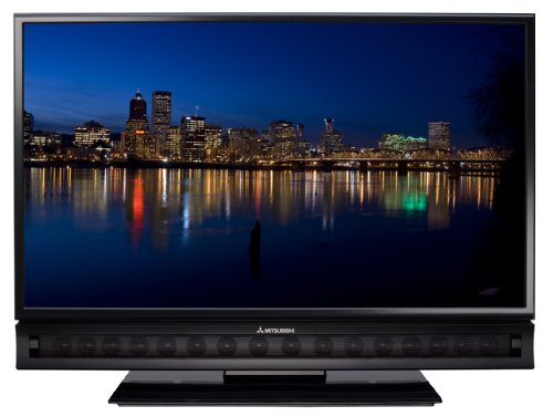 Mitsubishi LT-40151 40-Inch 1080p 120Hz LCD HDTV with Integrated Sound Projector, Black
