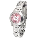 Nebraska Cornhuskers NCAA Mother of Pearl Dynasty Ladies Watch