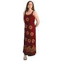 Sunflowers - Batik Ladies Dress - Medium