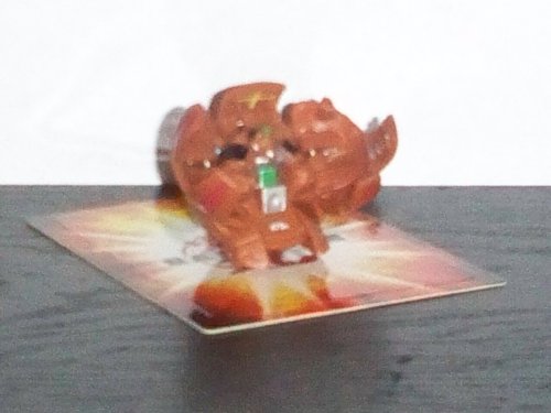 Bakugan Bakuswap Series Bakutin Exclusive LOOSE 470G Copperhead Pyrus Laserman